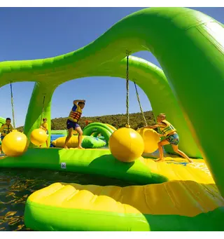 Wibit MatchBall Arena Actionfylt balanselek med fire baller